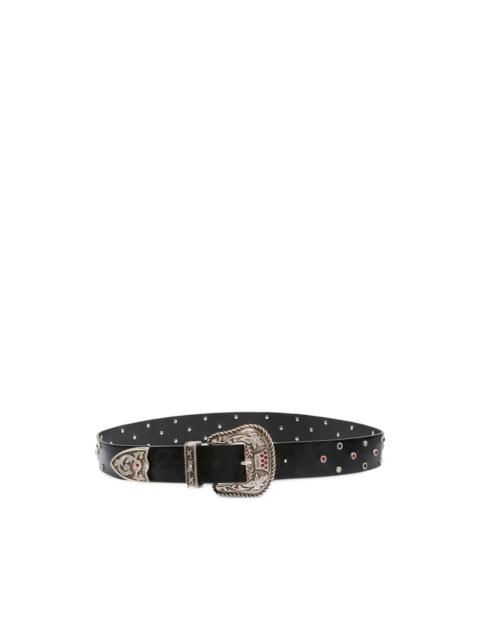 PINKO embellished buckle belt