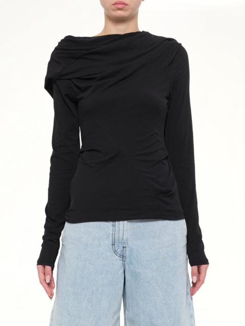 entire studios Twist Top in Soot