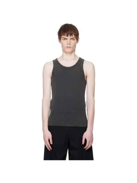entire studios Black Rib Tank Top