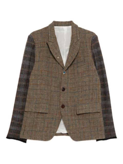 UNDERCOVER plaid blazer