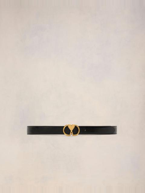 AMI Paris AMI DE COEUR OVAL BUCKLE BELT 30 MM