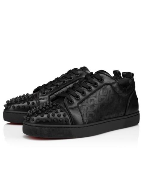 Christian Louboutin Louis Junior Spikes Cap-Toe Suede Sneakers - Men - Pink Suede Shoes - EU 44.5