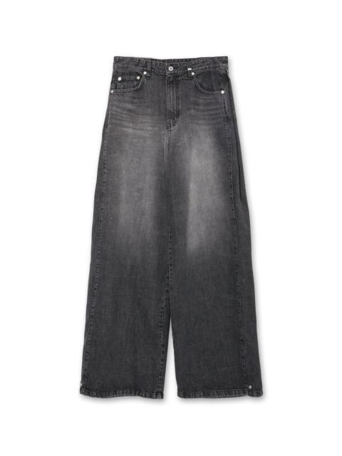 We11done TUCKDETAIL DENIM TROUSERS