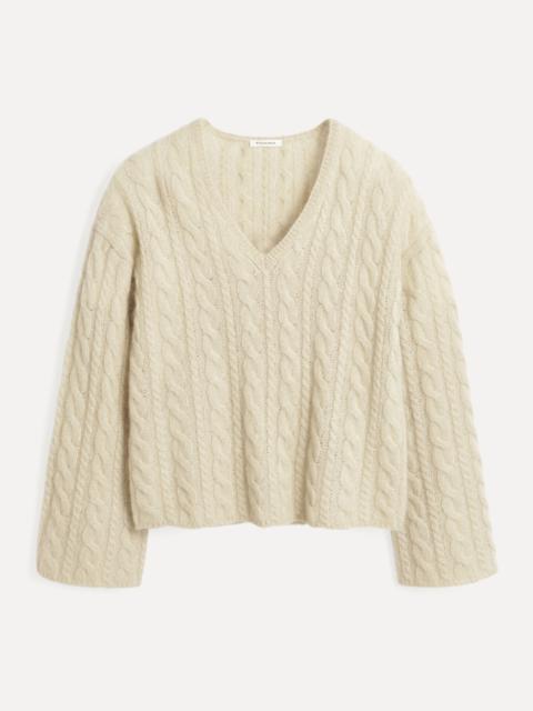 Cimone cable-knit sweater