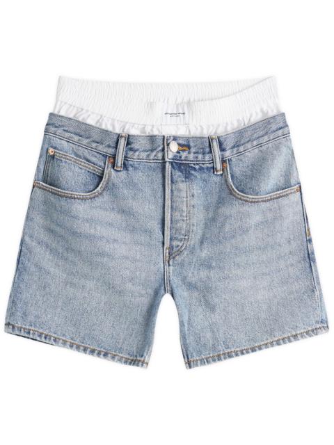 Alexander Wang Alexander Wang Loose Shorts with Boxers