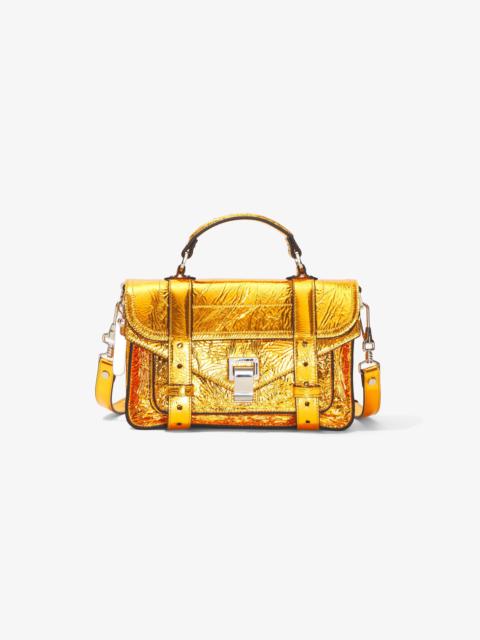 Proenza Schouler Metallic Ps1 Tiny Bag