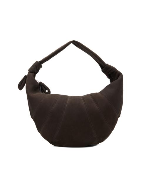Lemaire Brown Fortune Croissant Bag