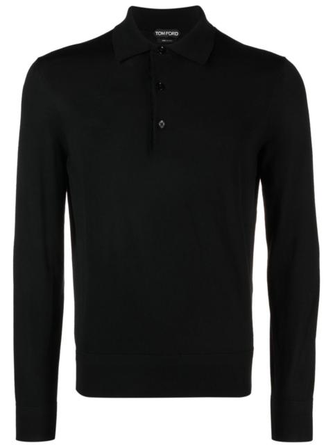 TOM FORD long-sleeve polo shirt