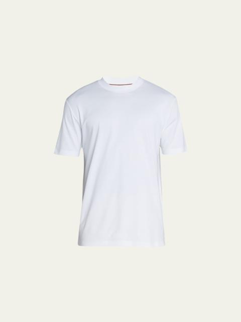Loro Piana Men's Jersey Cotton Crewneck T-Shirt