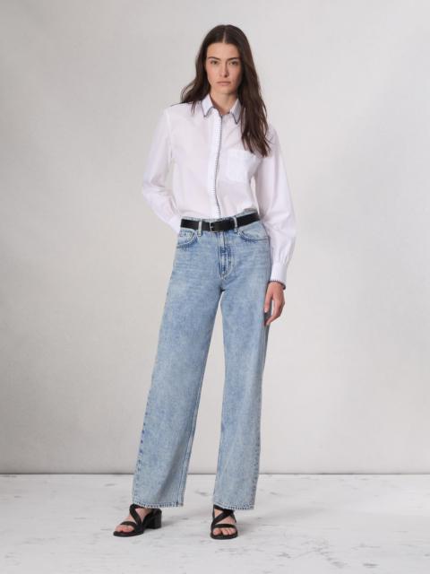 rag & bone Shea Relaxed Straight Jean
Lightweight Rigid Denim