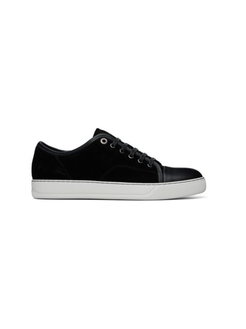 Lanvin Black DBB1 Leather & Suede Sneakers
