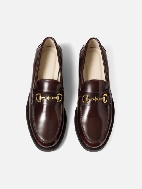 DUKE + DEXTER Wilde Buffed Red Plus Bit Loafer - Men's