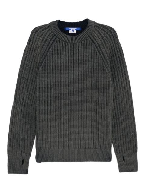 Junya Watanabe MAN ribbed-knit jumper