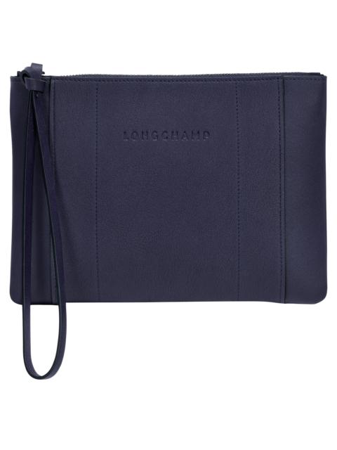 Longchamp 3D Pouch Bilberry - Leather