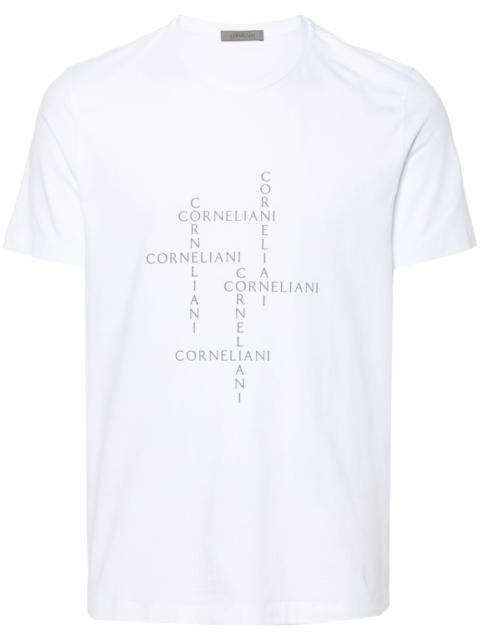 CORNELIANI crew-neck stretch-jersey T-shirt