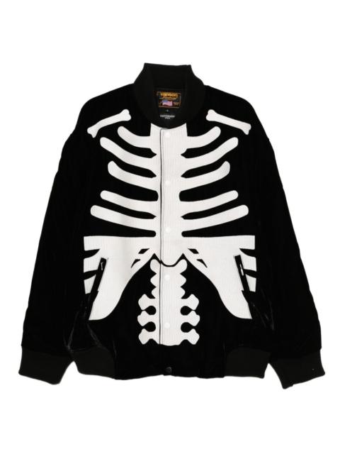 mastermind JAPAN embroidered bomber jacket