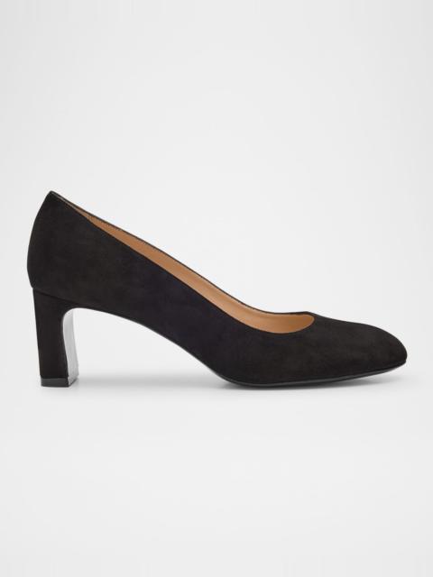 Stuart Weitzman Babette Suede Pumps