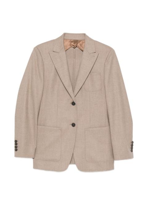 Max Mara single-breasted notch-lapels blazer