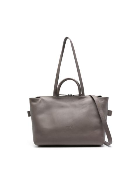 Marsèll 4 Dritta logo-debossed leather tote bag