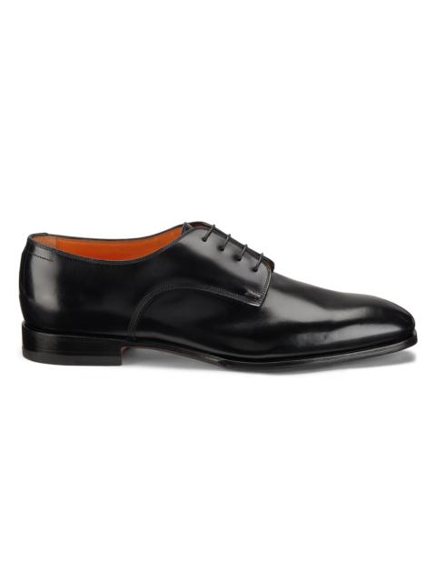 Santoni Men's Archer Leather Oxfords - Black
