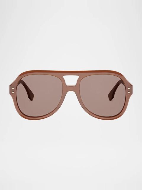 FENDI Five Sisters 56MM Pantos Sunglasses