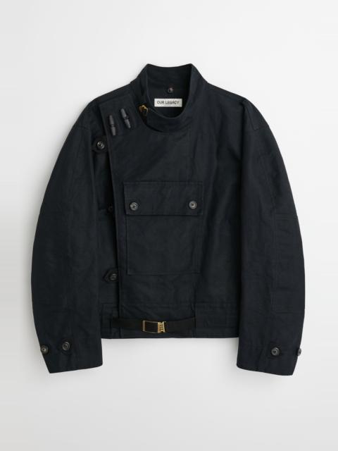 Our Legacy Dispatch Jacket Black Highland Cotton