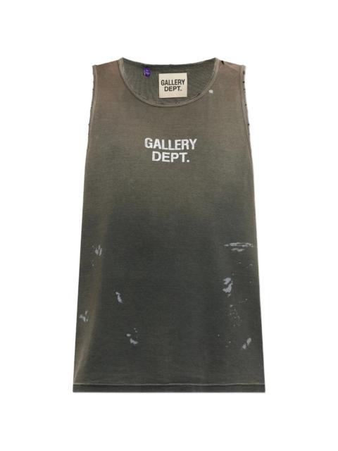 GALLERY DEPT. Gallery Dept. Logo-print Distressed Vest