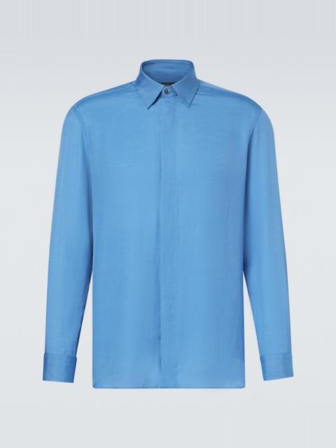 TOM FORD Cotton and silk shirt