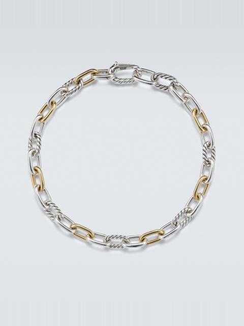 DAVID YURMAN DY Madison® 925 sterling silver and 18kt gold bracelet