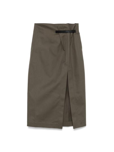 【送料&関税込】J.W. Anderson Graphite Viscose Blend Skirt JW Anderson Graphite viscose blend skirt | gebnegozionline