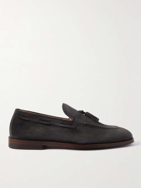 Tasselled Suede Loafers