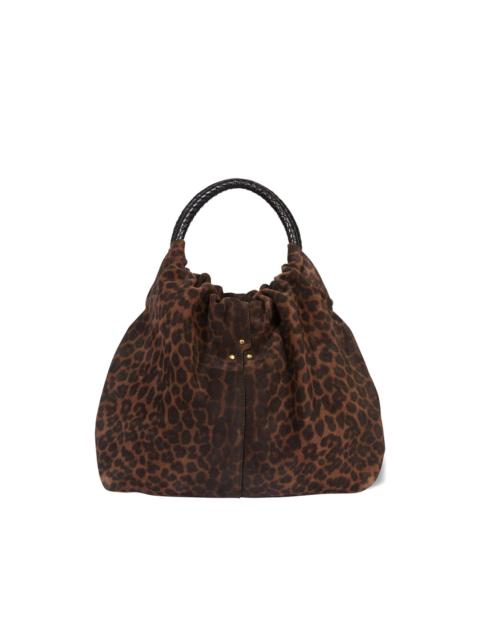 JEROME DREYFUSS Gordi M leopard tote bag