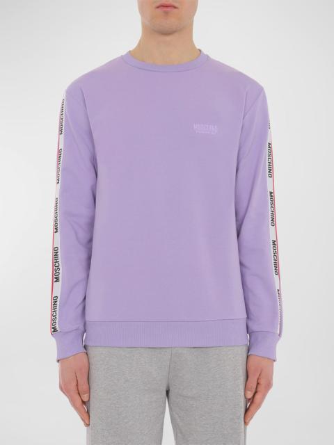 Moschino Men's Logo-Tape Sweatshirt