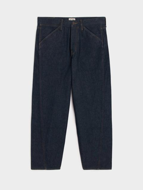 TODD SNYDER Relaxed Barrel Jean in Indigo Rinse