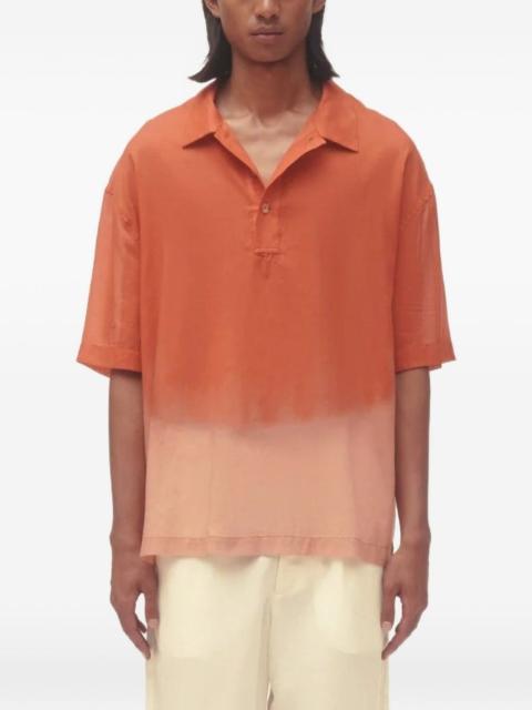 COMMAS ombré-effect short-sleeve shirt