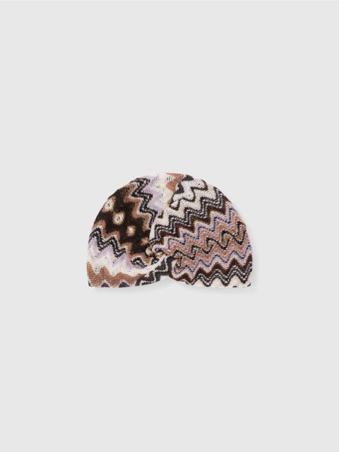 Missoni Chevron viscose turban