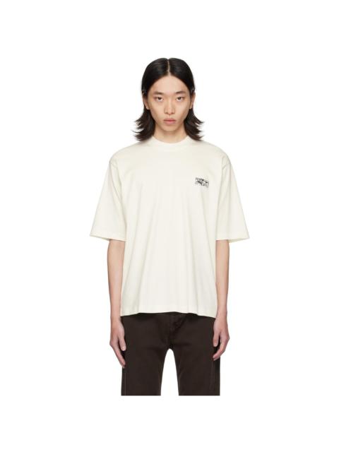 【関税込み】RICE NINE TEN オフホワイト Boys Pop Idol Tシャツ RICE NINE TEN Off-White Boys Pop Idol T-Shirt | REVERSIBLE