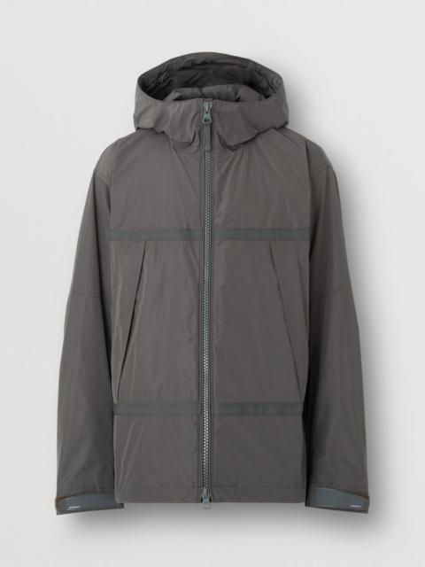 Burberry Logo Detail Lightweight Hooded Jacket