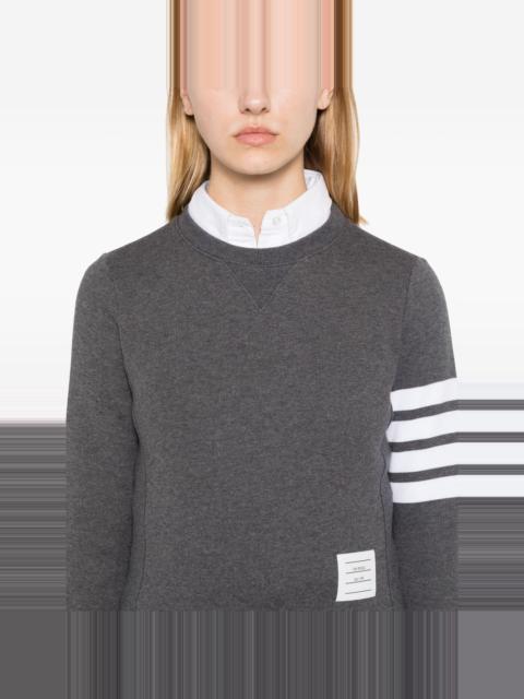 Thom Browne Loopback 4-Bar sweatshirt