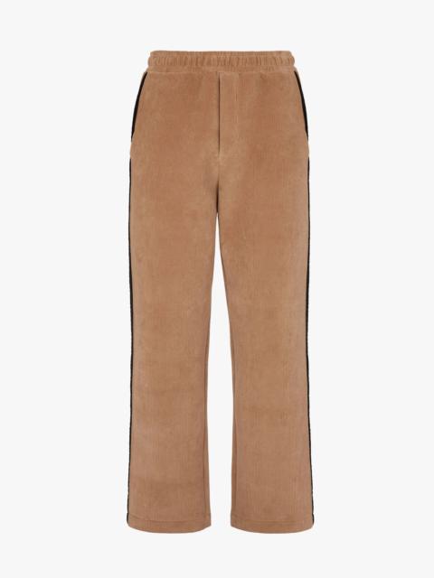 FENDI Brown jersey pants