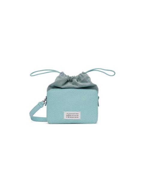 Blue Logo Crossbody Bag