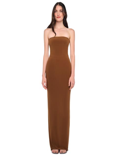 NORMA KAMALI STRAPLESS GOWN