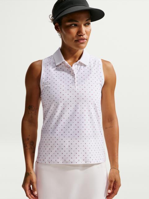 Nike Nike Victory Women's Dri-FIT Sleeveless Printed Golf Polo