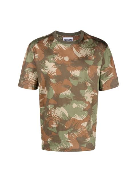 camouflage-print cotton T-Shirt