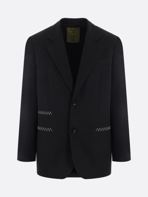 SINGLE-BREASTED TWILL JACKET