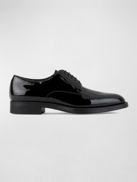 GIORGIO ARMANI Men's Patent Leather Derby Shoes
