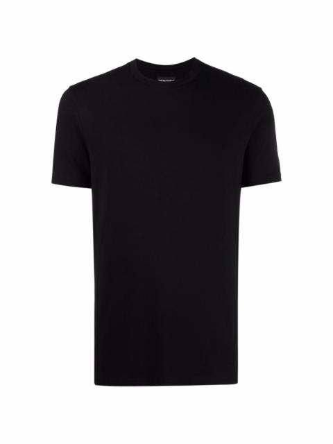 EMPORIO ARMANI logo-print crew neck T-shirt