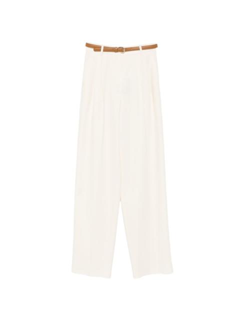 Max Mara Adunco pleated pressed-crease trousers