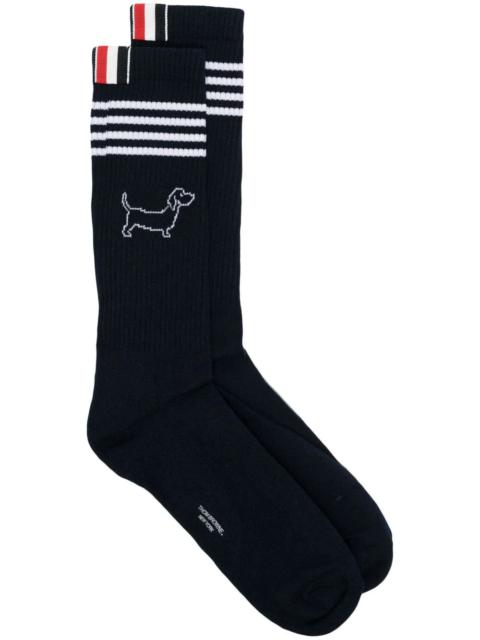 Thom Browne Hector Icon Athletic Mid Calf Sock