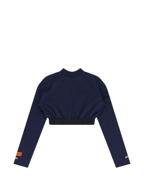 Heron Preston Stadium turtleneck "Blue" T-shirt